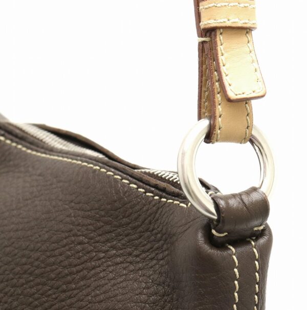 31820348 6 Prada Shoulder Bag Leather Brown