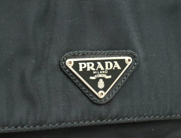 31820504 8 Prada Backpack Nylon Leather Black