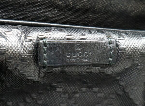 31820663 8 Gucci Diamante Business Bag Document Bag Briefcase Leather Black