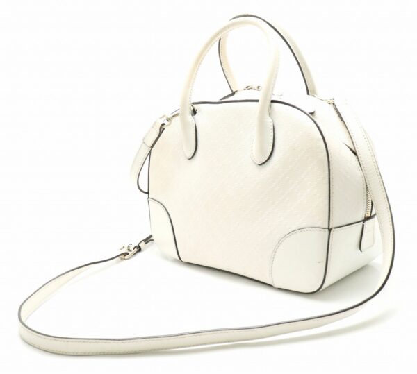 31821817 1 Gucci Diamante 2WAY Handbag Shoulder Crossbody White