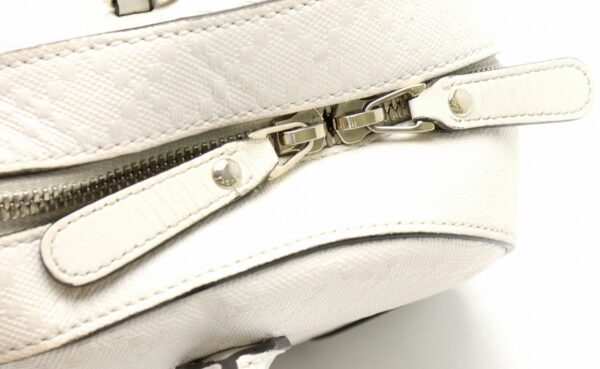 31821817 5 Gucci Diamante 2WAY Handbag Shoulder Crossbody White