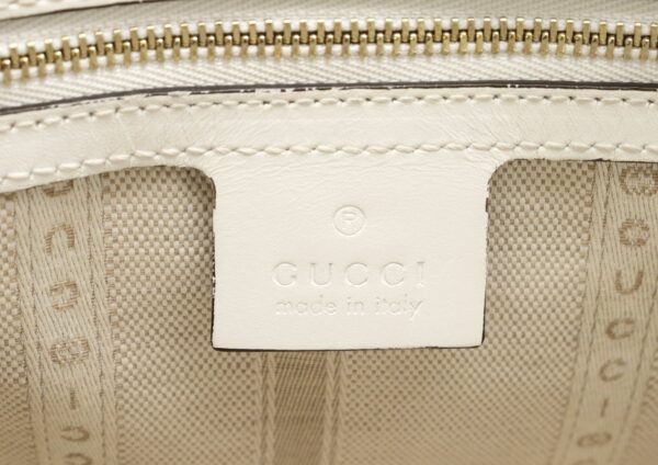 31821817 8 Gucci Diamante 2WAY Handbag Shoulder Crossbody White