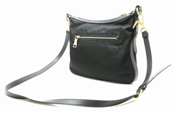 31821962 1 Prada Shoulder Bag Crossbody Nylon Leather Black