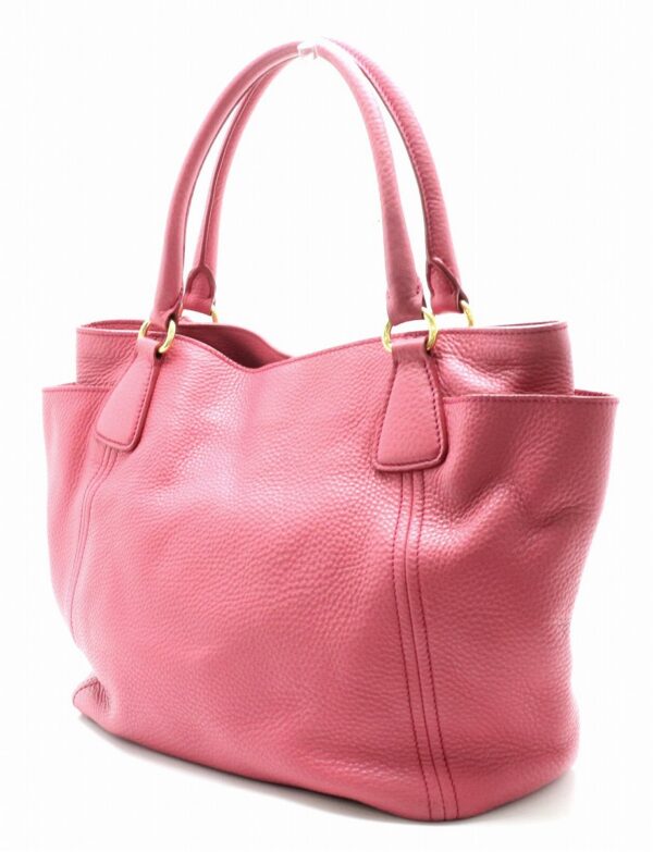 31821971 1 Prada Tote Bag 2WAY Embossed Leather Pink