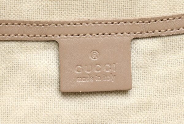 31830920 8 Gucci GG Supreme GG Plus Leather Tote Bag Beige