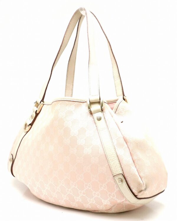 31830982 1 Gucci GG Leather Shoulder Bag Pink