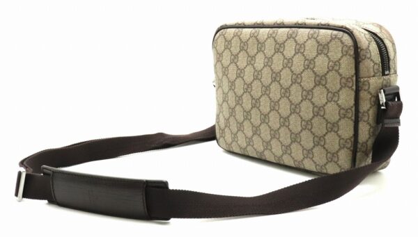 31831762 1 Gucci GG Plus Leather Shoulder Bag Khaki