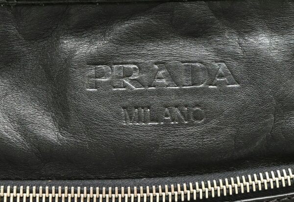 31831845 8 Prada Shoulder Bag Crossbody Leather Black