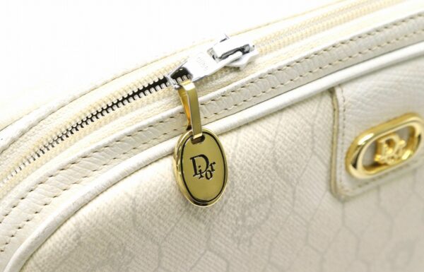 31831855 5 Christian Dior Logo Shoulder Bag Leather White