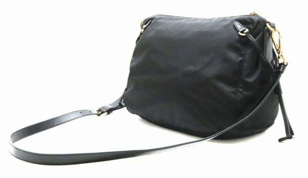 31831926 1 Prada Shoulder Bag Crossbody Nylon Leather Black