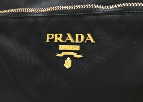 31831926 7 Prada Shoulder Bag Crossbody Nylon Leather Black