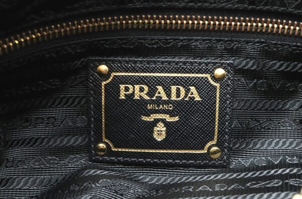 31831926 8 Prada Shoulder Bag Crossbody Nylon Leather Black