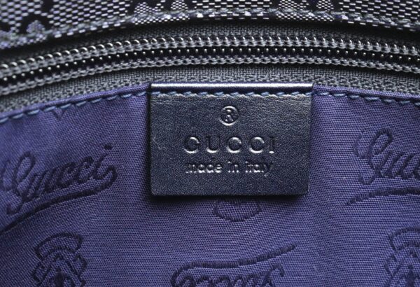 31831994 8 Gucci GG Implement Leather Shoulder Bag Blue