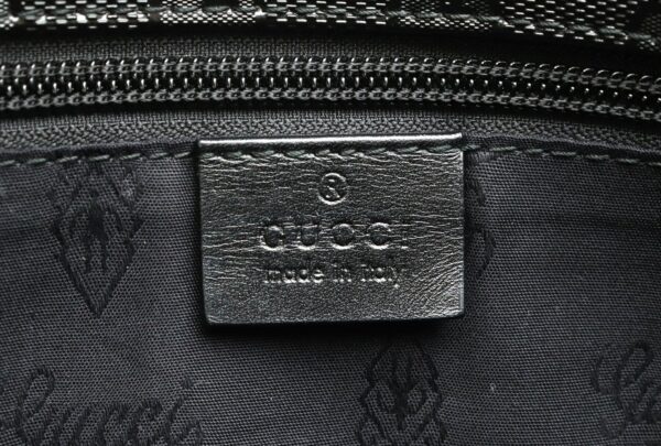 31840769 7 Gucci GG Implement Leather Shoulder Bag Black