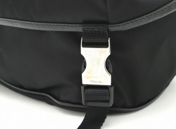 31840814 2 Prada Shoulder Bag Body Bag Nylon Leather Black