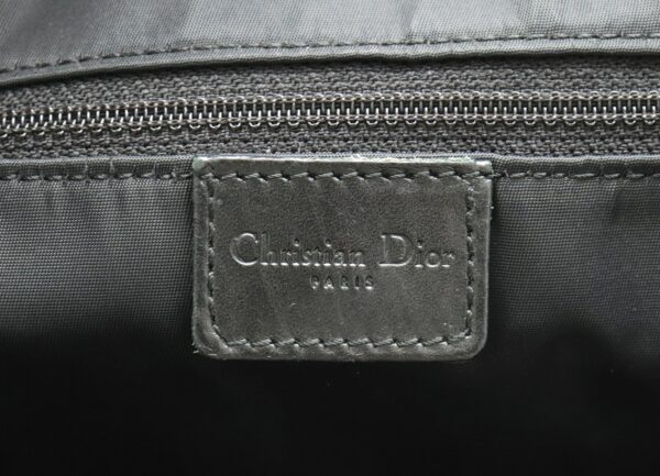 31841232 8 Christian Dior Trotter Tote Bag Canvas Leather Black