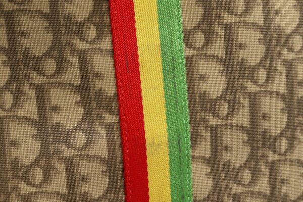 31841470 6 Christian Dior Trotter Rasta Tote Bag Leather Red Yellow Green