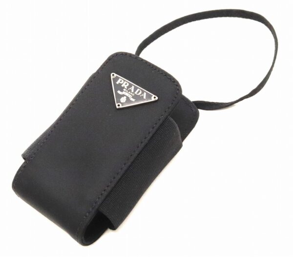 31841521 Prada Mobile Case Multi Pouch Nylon Black