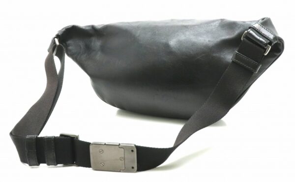 31841794 1 Bottega Veneta Intrecciato Body Bag Waist Bag Leather Black