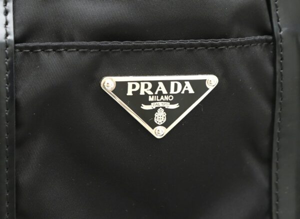 31841798 7 Prada Mini Tote Bag 2WAY Crossbody Nylon Leather Black