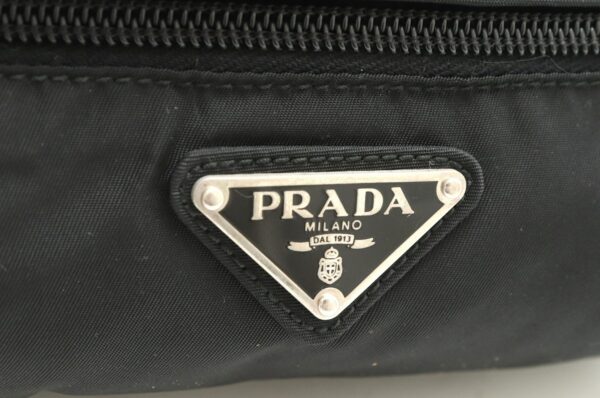 31841806 8 Prada Waist Bag Nylon Black