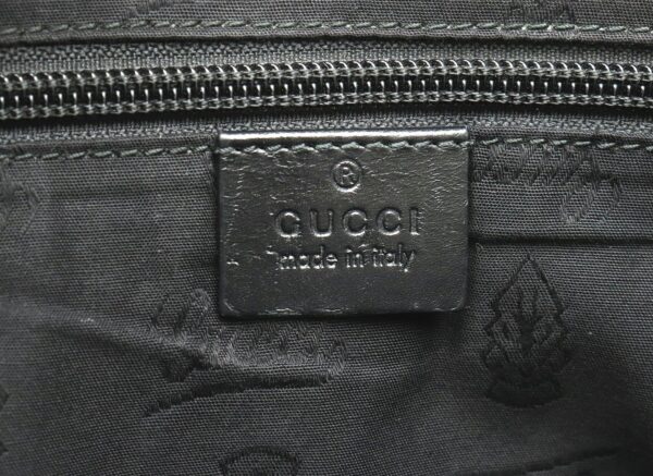 31850487 8 Gucci GG Implement Leather Crossbody Bag Black