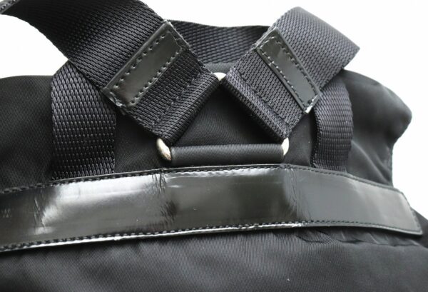 31850736 6 Prada Backpack Nylon Leather Black