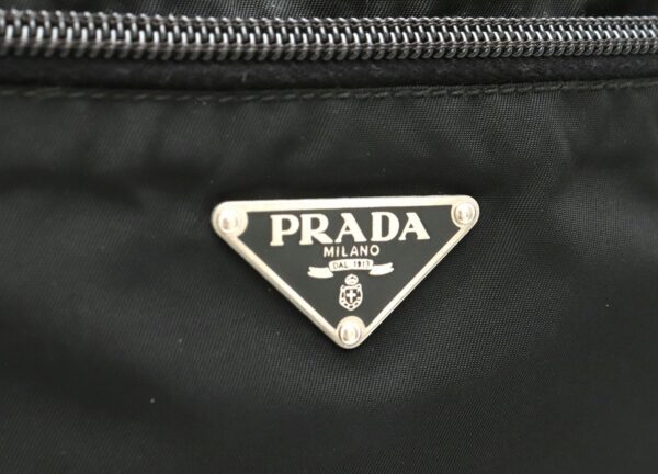 31850947 8 Prada Shoulder Bag Crossbody Nylon Leather Black