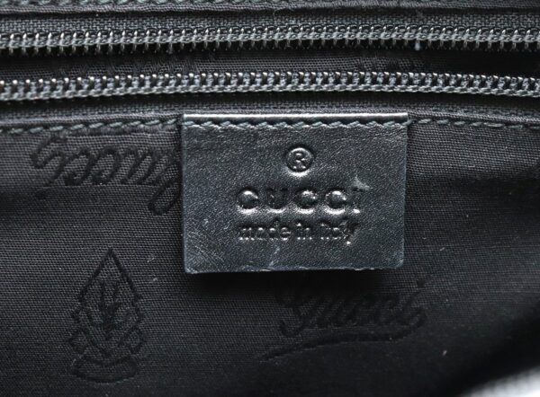 31851304 7 Gucci GG Implement Leather Shoulder Bag Black