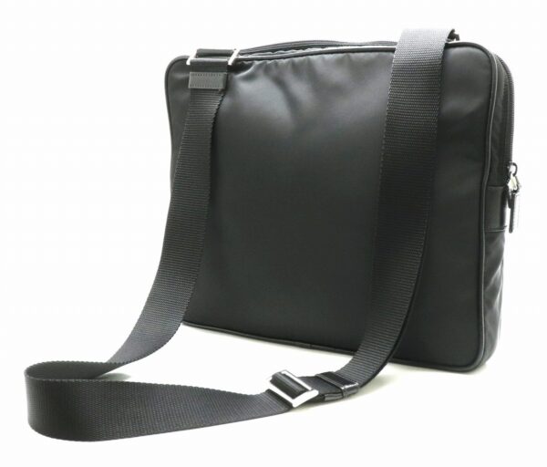 31851598 1 Prada Shoulder Bag Business Nylon Leather Black