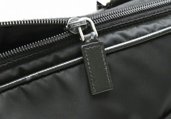 31851598 5 Prada Shoulder Bag Business Nylon Leather Black