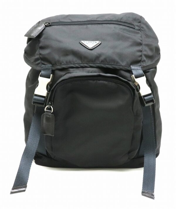 31860658 Prada Backpack Nylon Black