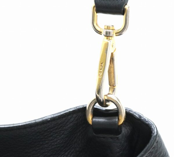 31861321 6 Prada Tote Bag 2WAY Crossbody Leather Black