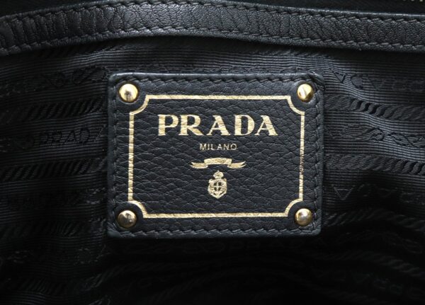 31861321 8 Prada Tote Bag 2WAY Crossbody Leather Black