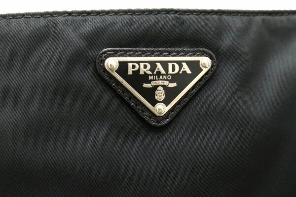 31861556 7 Prada Shoulder Bag Crossbody Nylon Leather Black