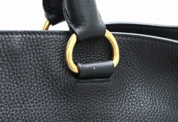 31870850 6 Prada Tote Bag 2WAY Crossbody Leather Black