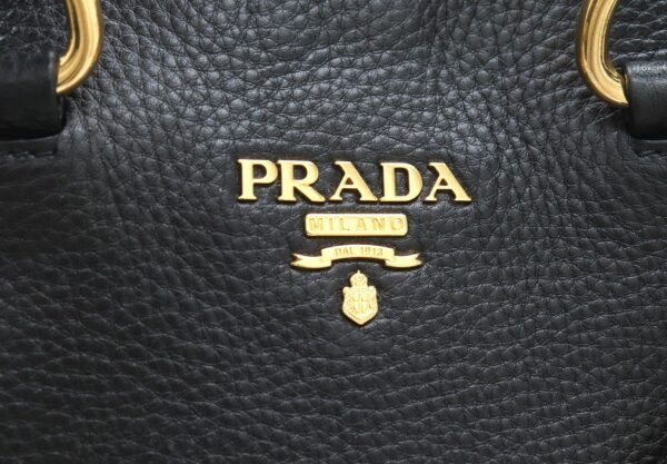 31870850 8 Prada Tote Bag 2WAY Crossbody Leather Black