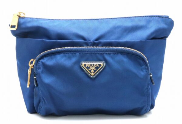 31870859 Prada Pouch Nylon Blue