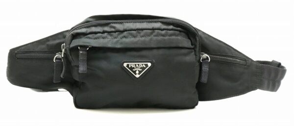 31871233 Prada Waist Bag Nylon Black