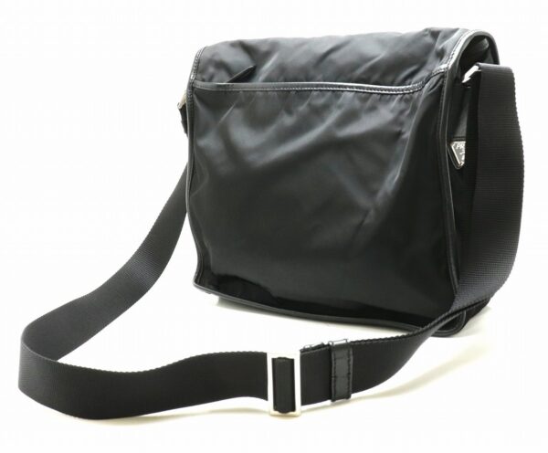 31880533 1 Prada Shoulder Bag Crossbody Nylon Leather Black