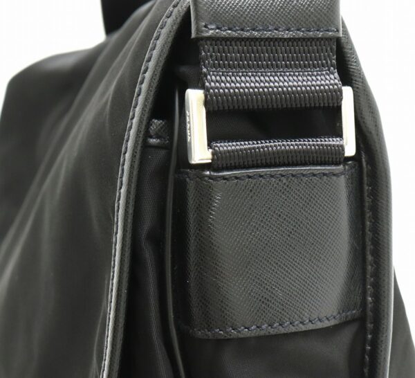 31880533 6 Prada Shoulder Bag Crossbody Nylon Leather Black