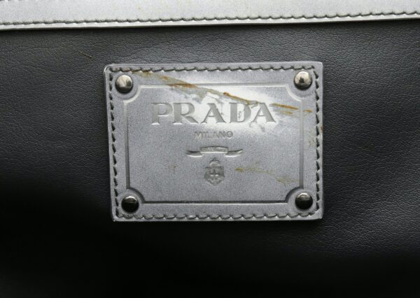 31881378 8 Prada Tote Bag 2WAY Leather Gray