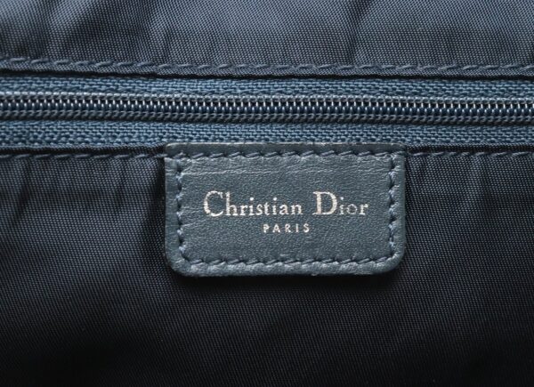 31881396 8 Christian Dior Trotter Messenger Bag Leather Navy