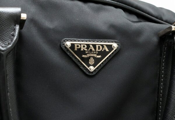 31891388 8 Prada Business Bag 2WAY Nylon Leather Black