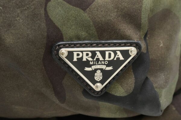 31891441 8 Prada Rucksack Backpack Camouflage Nylon Leather Green