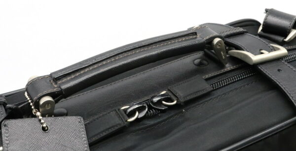 31911218 3 Prada Business Bag Briefcase 2WAY Crossbody Nylon Black