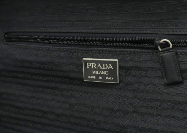 31911218 7 Prada Business Bag Briefcase 2WAY Crossbody Nylon Black