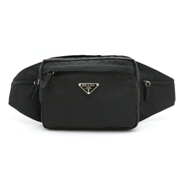 31911253 Prada Waist Pouch Nylon Black