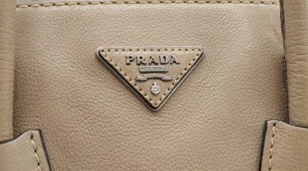 31920866 8 Prada Shoulder Bag 2WAY Crossbody Leather Greige