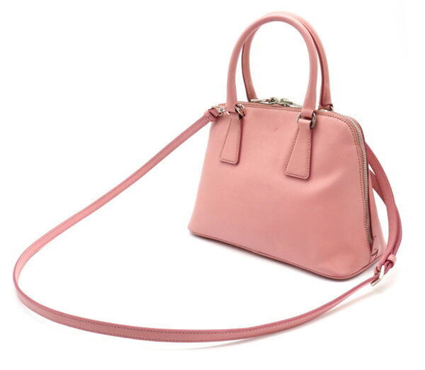 31920867 1 Prada Saffiano Mini Bag 2WAY Crossbody Leather Pink